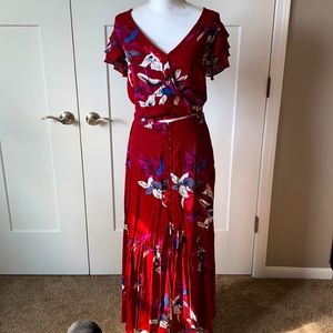 Beautiful Two Piece Floral Set